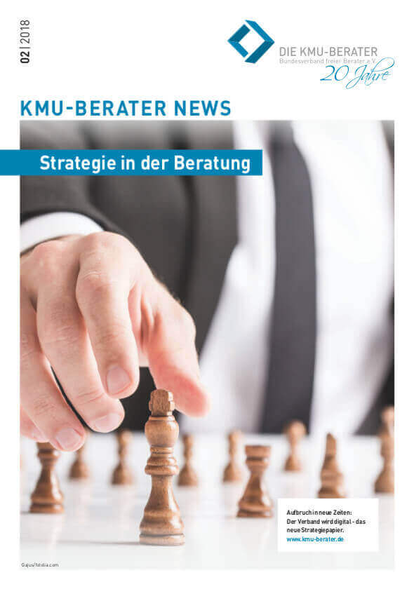 2018 02 kmu berater magazin Unternehmensstrategie in der beratung