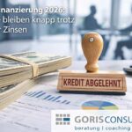 KMU-Finanzierung 2026: Kredite bleiben knapp KMU-Finanzierung 2026: Kredite bleiben knapp