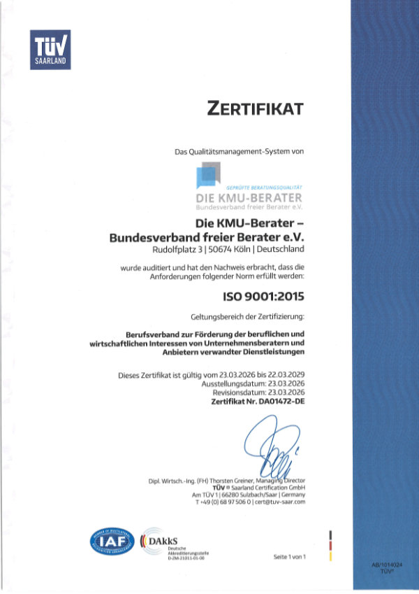 bundesverband freier berater e v