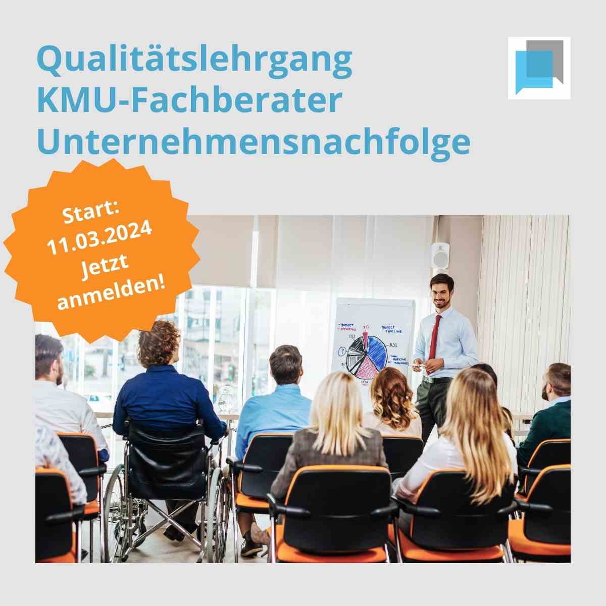 KMU Akademie LinkedIn Post
