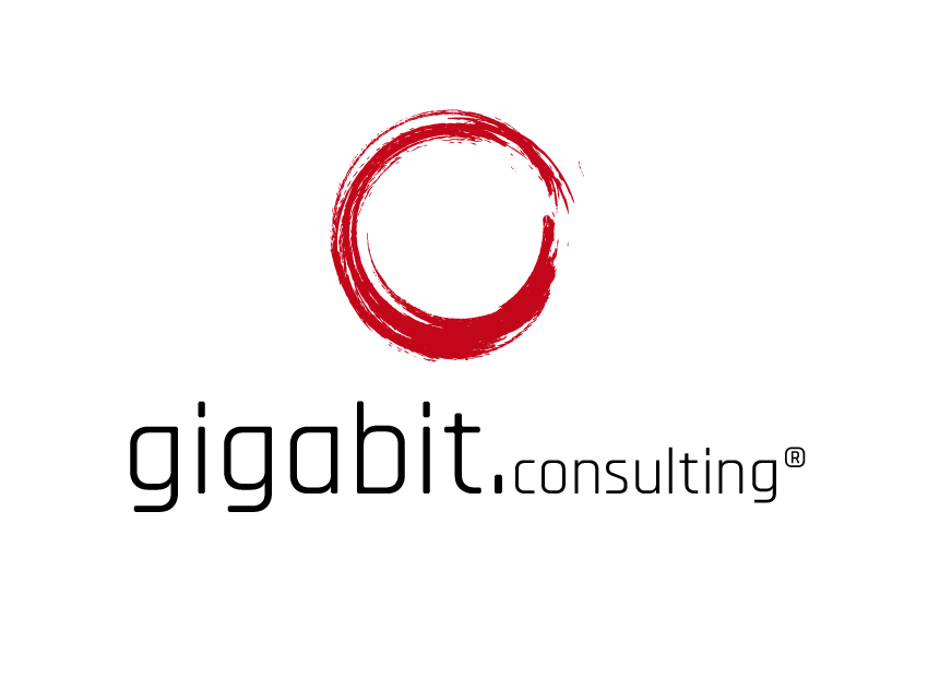 logo gigabit quadrat text a