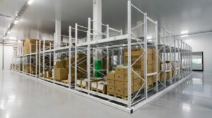 Maßnahmen für Unternehmen in bewegten Zeiten, hier halbleere Lagerhalle